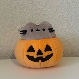 Pusheen pumpkin plush